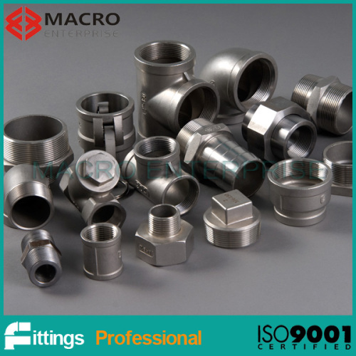 Stainless Steel Thread Pipe Fittings, High Quality Stainless Steel