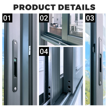 High Quality European Style Aluminum Alloy Sliding Window