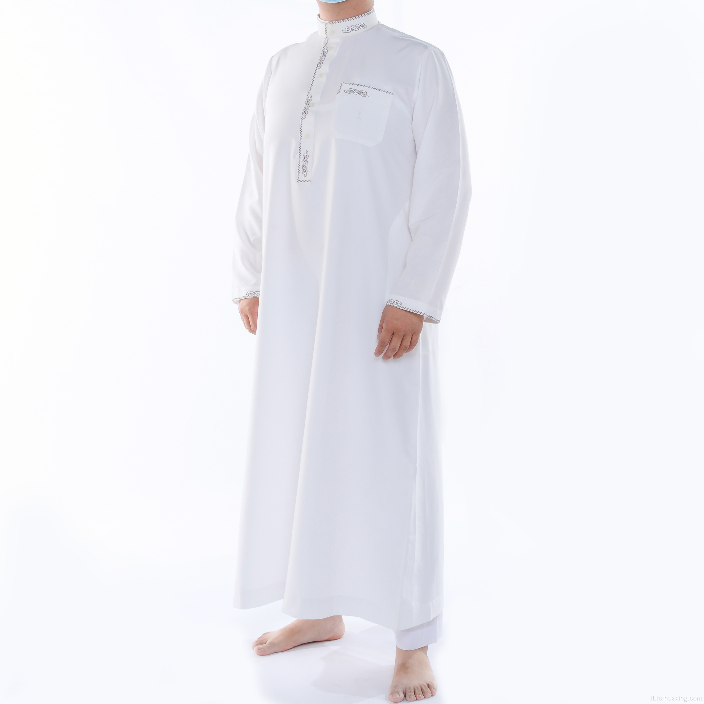 Thobi di abbigliamento da uomini musulmani a vendita calda