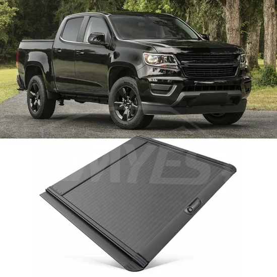 Waterproof Aluminum Roller Cover Shutter for Silverado Pickup Truck Bed Tonneau Cover