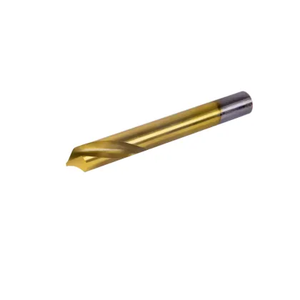 Custom Extended Length HSS Co TiN Spot Drill Bits 100-250mm (3-20mm Diameter)