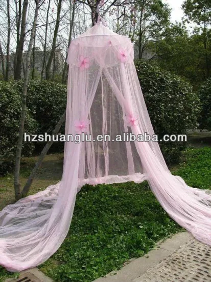 100% polyester round mosquito net/circular mosquito net/bamboo mosquito net