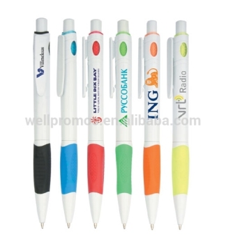 Plastic soft grip promotional good quality pen