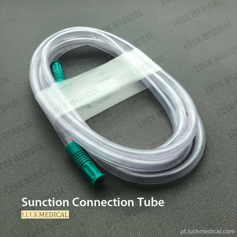 Tubo de conexão de sucção de plástico PVC Uso único