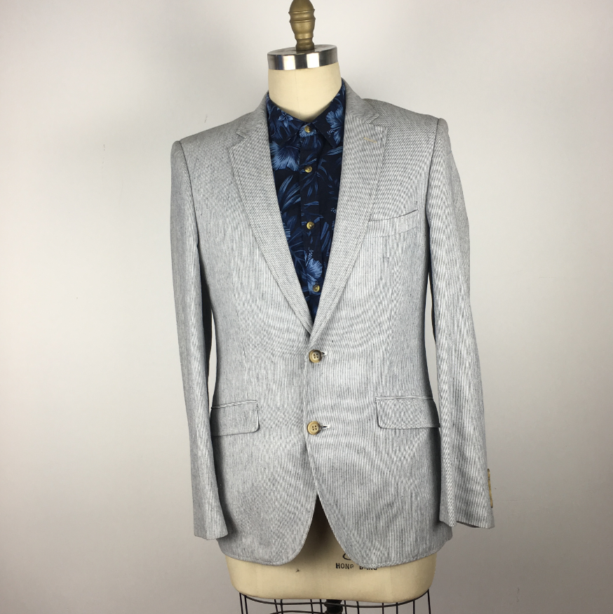 Preço moderado colorido casual blazer de manga longa