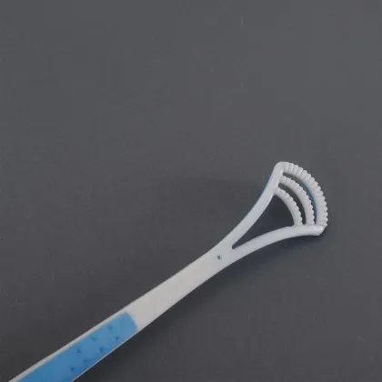 Silicone Tongue Coating Cleaner Brush Tongue Scraper