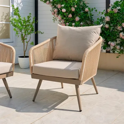 Woven Patio Furniture Set for Hotels, Apartments, and Home Offices