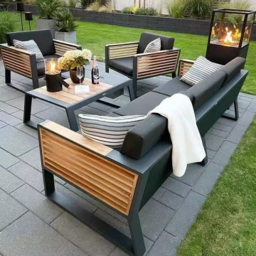 Aluminum Alloy Waterproof Outdoor Furniture with Cushions
