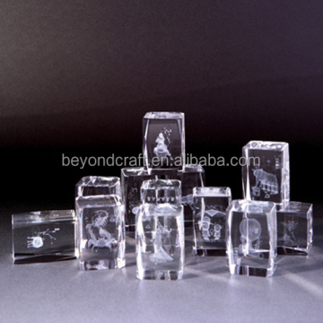 Wholesale 3D Laser Crystal Twelve Constellations Crafts
