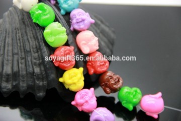 Women Multicolor Buddha Beads bracelet Buddha head bracelets Lucky Fortune Jewellery