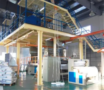 Spunbonded Nonwoven Fabric Making Machine and Cotton Production Lines Without Plastic