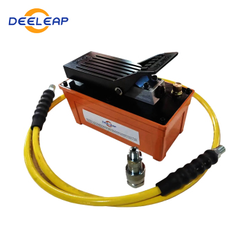 PAS14 10,000 PSI Hydraulic Foot Pump, 1/2 Gal Reservoir air Pump for Auto Repair, Auto Body Frame Machines
