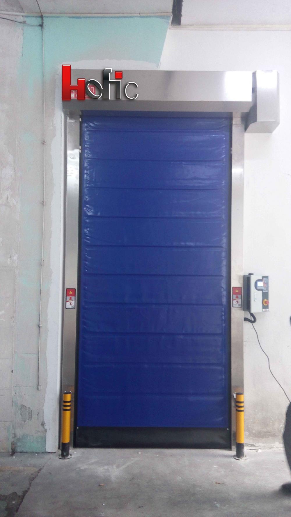 Internal Industry Cold Storage Rapid Freezer PVC Door