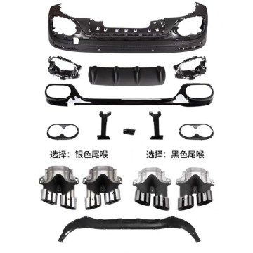 Mercedes Benz GLB Class X247 2020-2022 Body Kit Upgrade to GLB35 AMG with Rear Diffuser and Exhaust Pipe