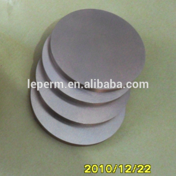 Different shapes copper tungsten plate/disc/ring copper tungsten contact