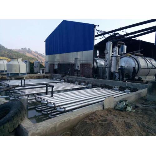 Q245R/16mm reactor tire pyrolysis machine