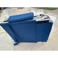 Blue Canvas Single Rollaway Bett