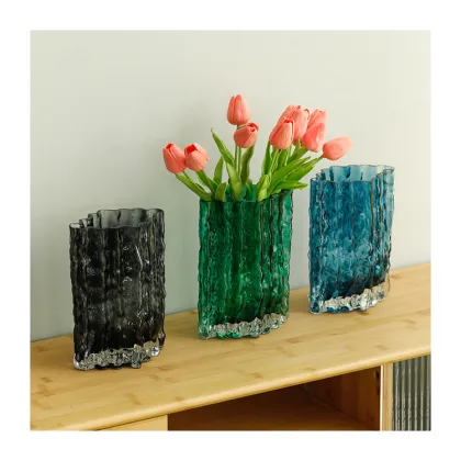Transparent Glacier Premium Crystal Vase