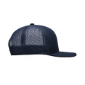 Cappello da camionista blu navy con sublimazione sotto brio