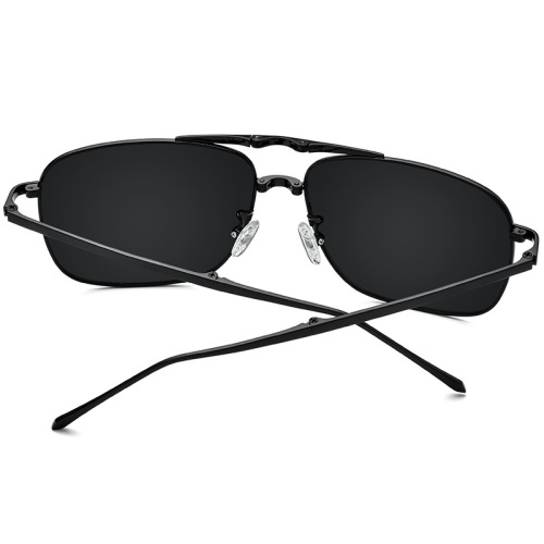 Polarized Titanium Sunglasses IP Plating Pure Titanium Sunglasses Manufactory