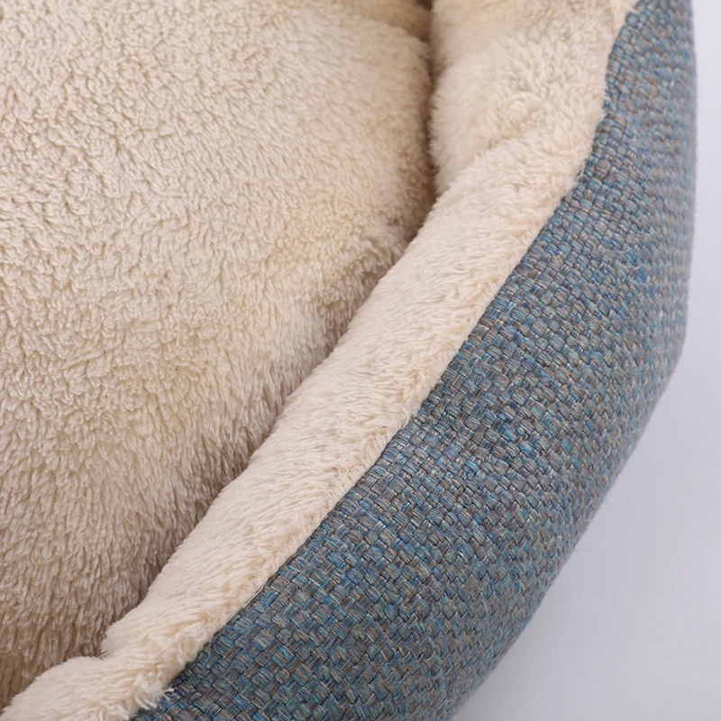 Round Soft Cat Product Eco-Friendly Pet Cat Bed