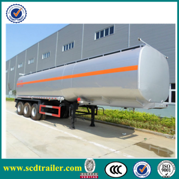 Tested High Quality Welding 45000 Liters Fuel Tanker Trailer