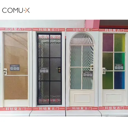 Free Simple Home Kitchen Waterproof Transparent Swing Door