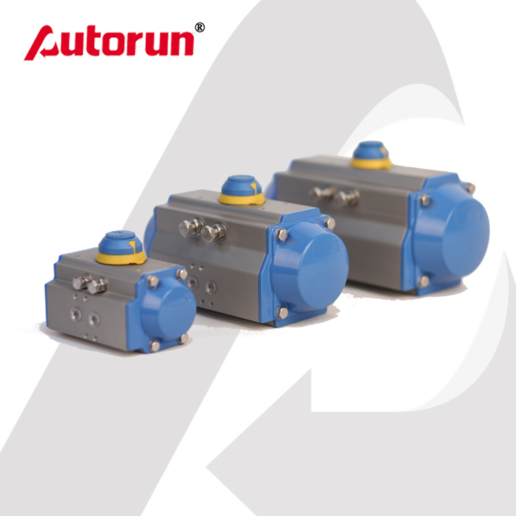 CE Approved AT Series Spring Return Single Acting Pneumatic Valve Actuator