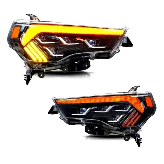 MAICTOP 4 Lens LED Headlight Lamp for Toyota 4Runner 2010-2021