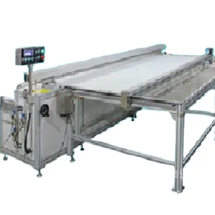 Automatic Ultrasonic Fabric Roller Blind Cutting Machine for Sunscreen and Zebra Blinds