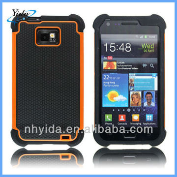 3 In 1 Defender Cell Phone Case For Samsung Galaxy I9100 Rugged Hard Matte Case