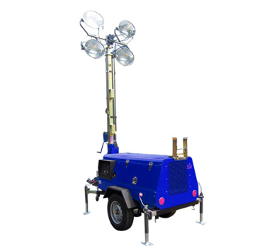 Outdoor Mobile Light Tower für die Baubeleuchtung