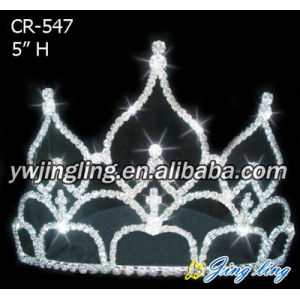 5 Inch Rhinestone Crown