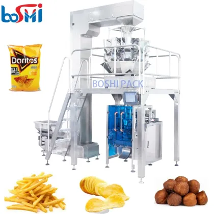 Vertical Automatic Packaging Machine for Grains, Snacks, and Beverages
