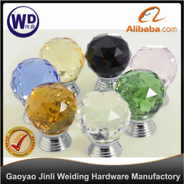 Crystal Furniture Glass Knobs, Door Handle GK-002