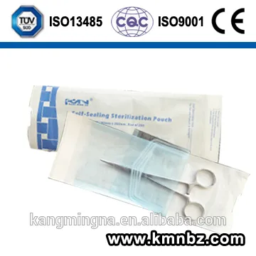 disposable dental self-sealing pouch/packaging