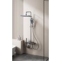 Luxury Space Aluminum Four-Function Bathroom Shower Set