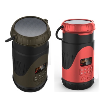 Multi Camping Lantern Dab+ FM Radio Solar Bluetooth Lautsprecher