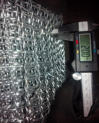 Hot Dipped Galvanised Crimped Wire Mesh