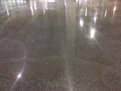 Economic brightener floor materials