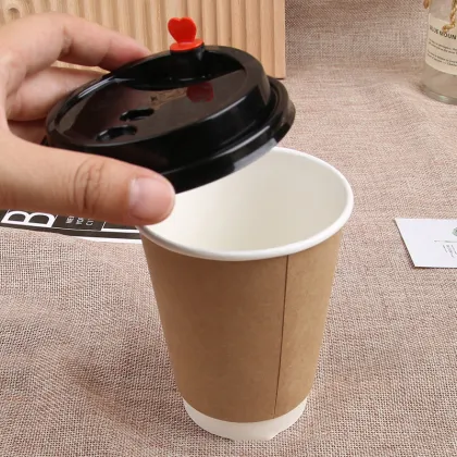Customizable Ripple Wall Paper Coffee Cup
