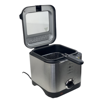 Professional Grade Deep Fryer: 1.5L Capacity with Detachable Baskets for Hassle-Free Cleaning