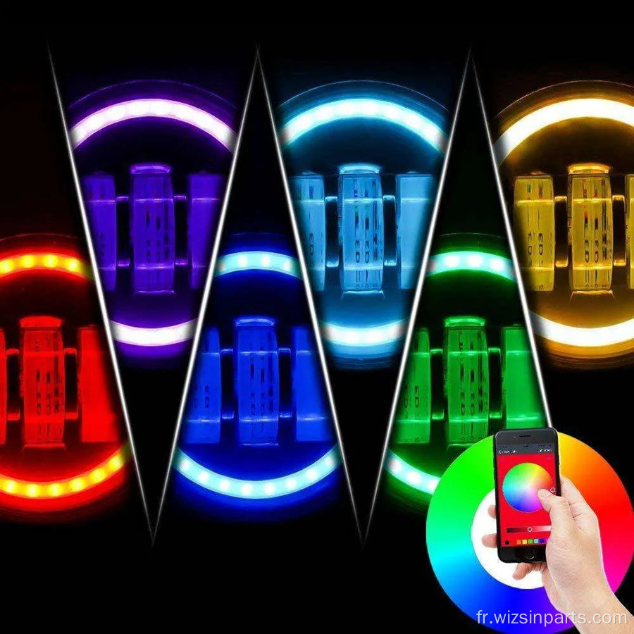 Wizsin RGB Halo Fog Lights