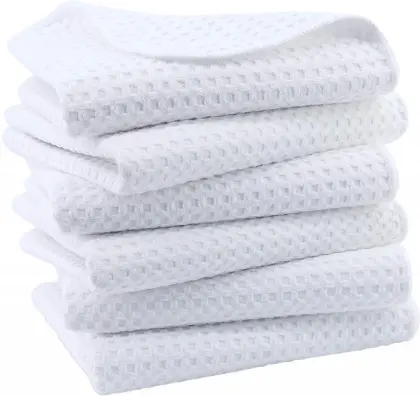 Waffle towel Window Kitchen Car Wash Cleaning Cloths
