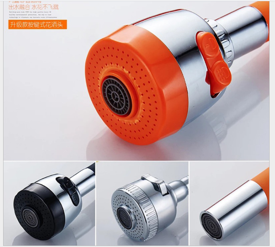 カラフルなステンレス鋼管手頃な価格の台所の流しの蛇口ゴム付きプルダウンスプレースイベルスパウト