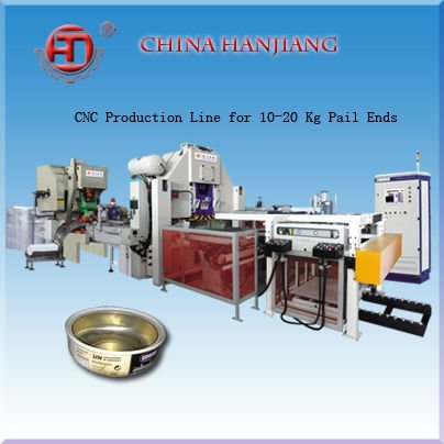 CNC Press Metal Can Production Line Machine for Cap Making