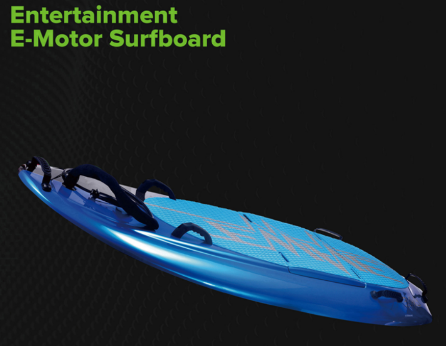 Entretenimiento e-Motor de surf