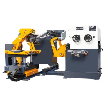 3-in-1 Hydraulic Decoiler Straightener Feeder Machine for Press Machine