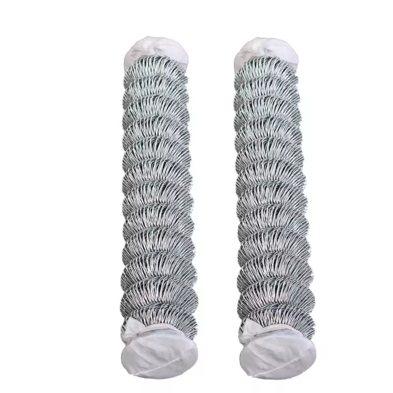 ANJIA Group high tensile cyclone fence mesh roll hot‑dip galvanized diamond mesh for perimeter security