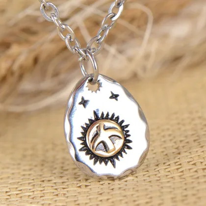 Best Sale Stainless Steel Phoenix Firebird Pendant Necklace